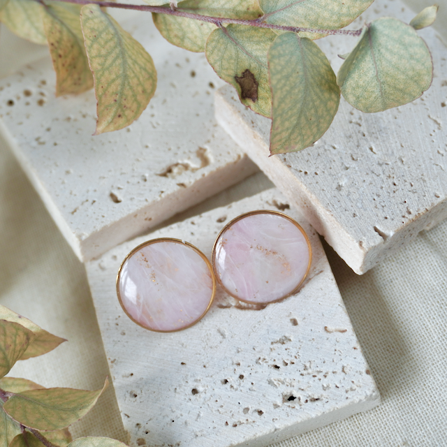 Celestia Large Bezel Stud