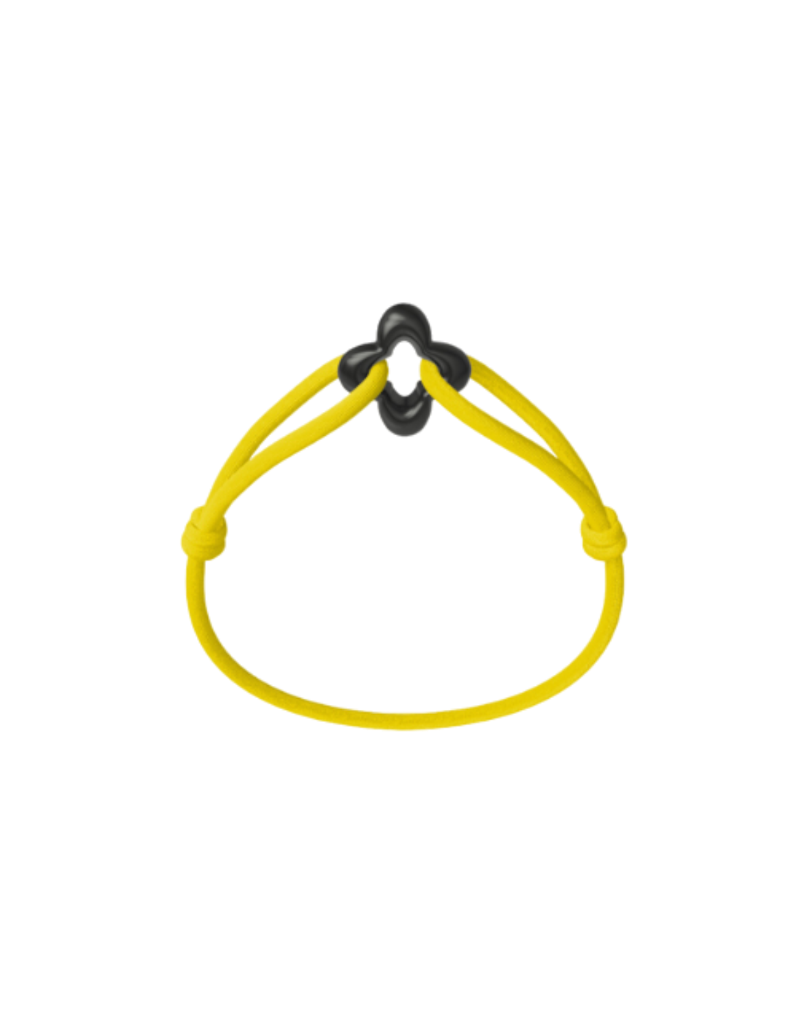 Black Clover Cord Bracelet