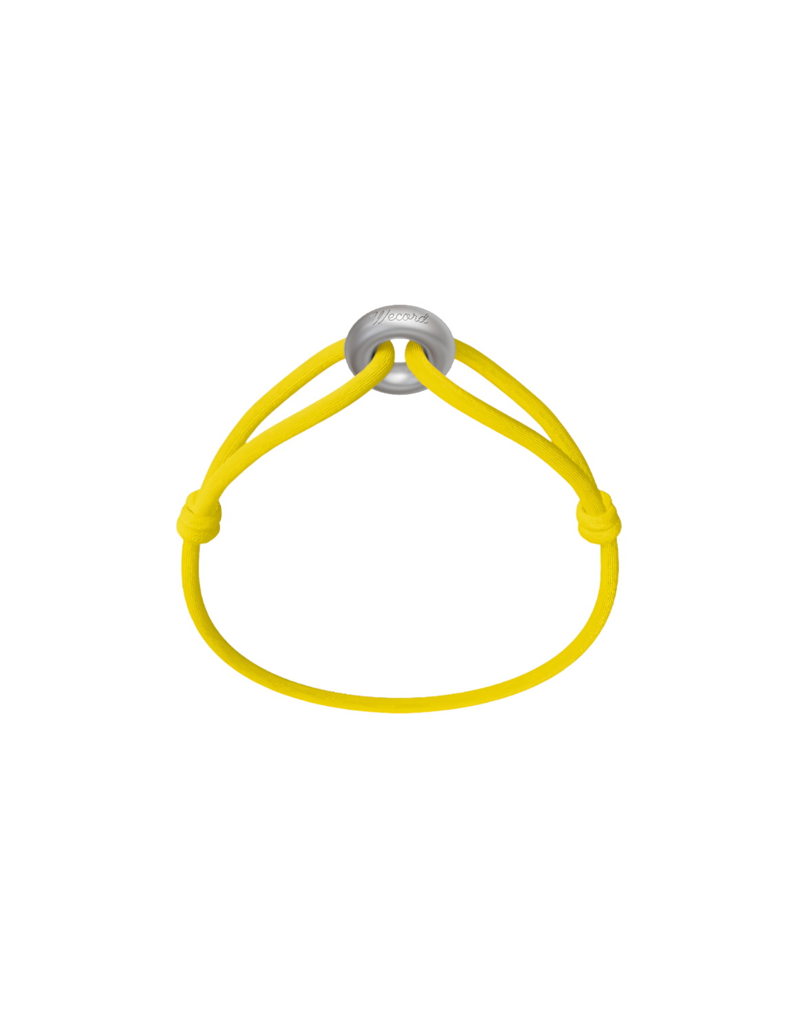 Silver Soho Matte Cord Bracelet