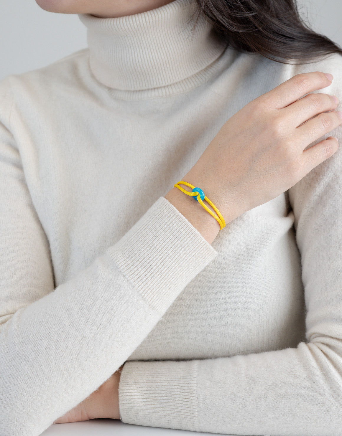 Blue Soho Cord Bracelet