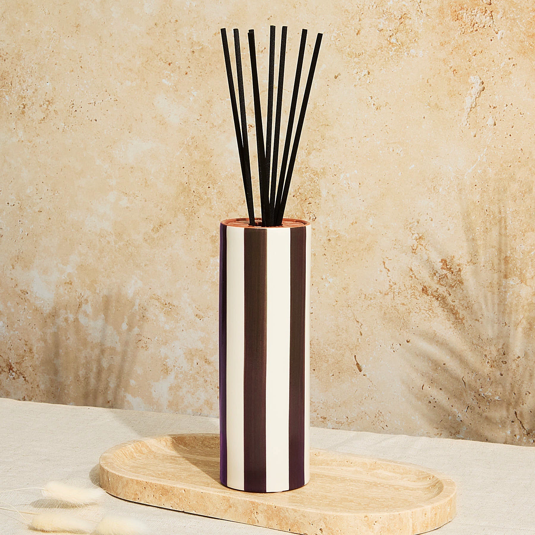 Marrakesh: Chocolate  Striped Diffuser