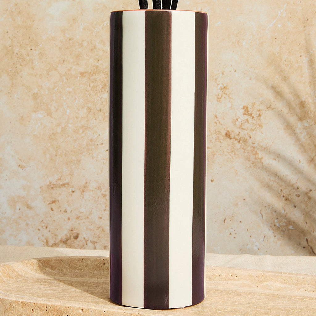 Marrakesh: Chocolate  Striped Diffuser