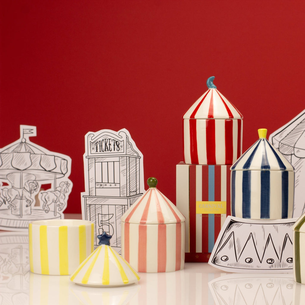 Carnival: Navy Magician Candle - Oud & Leather