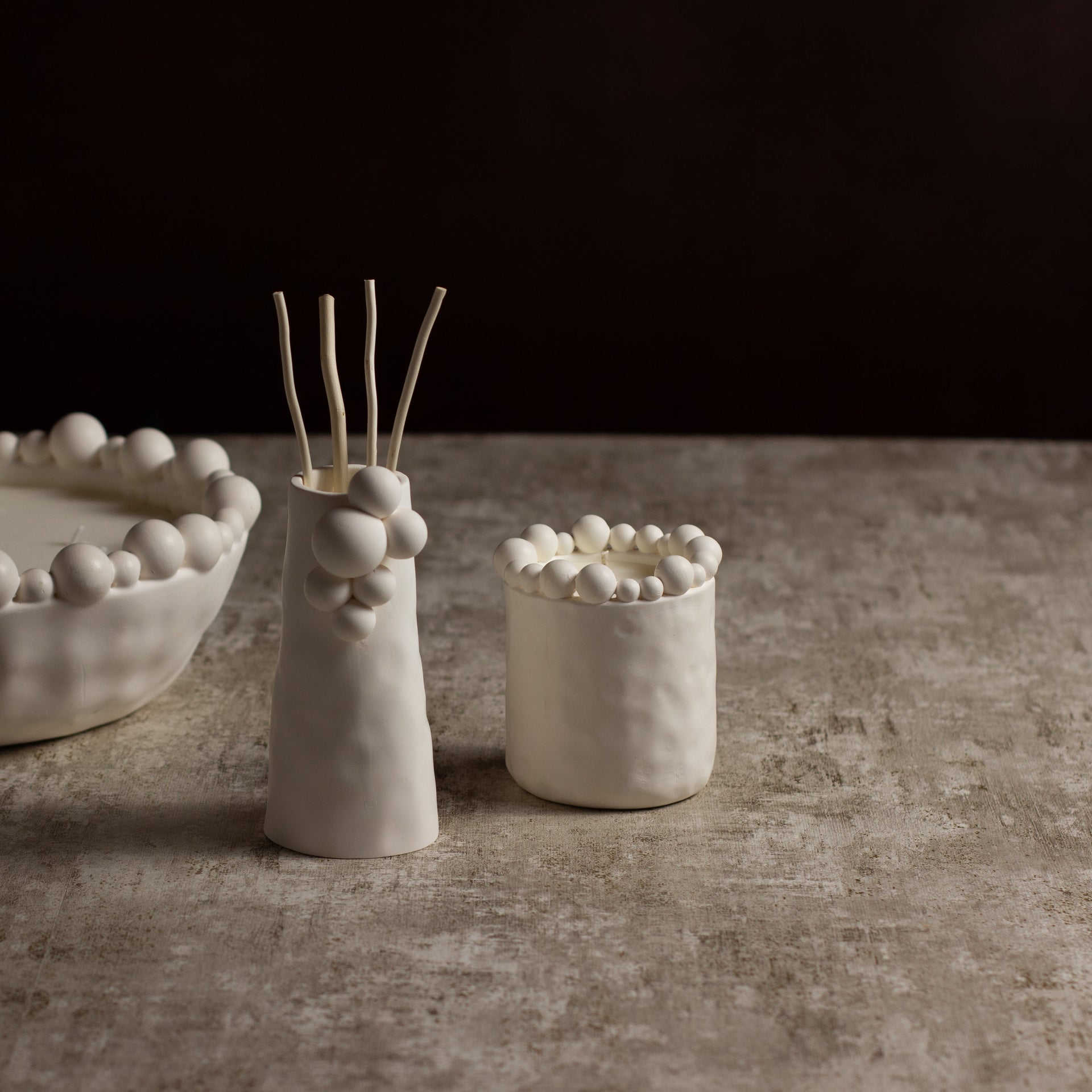 London Collective Beaded Candle - Fig & Neroli