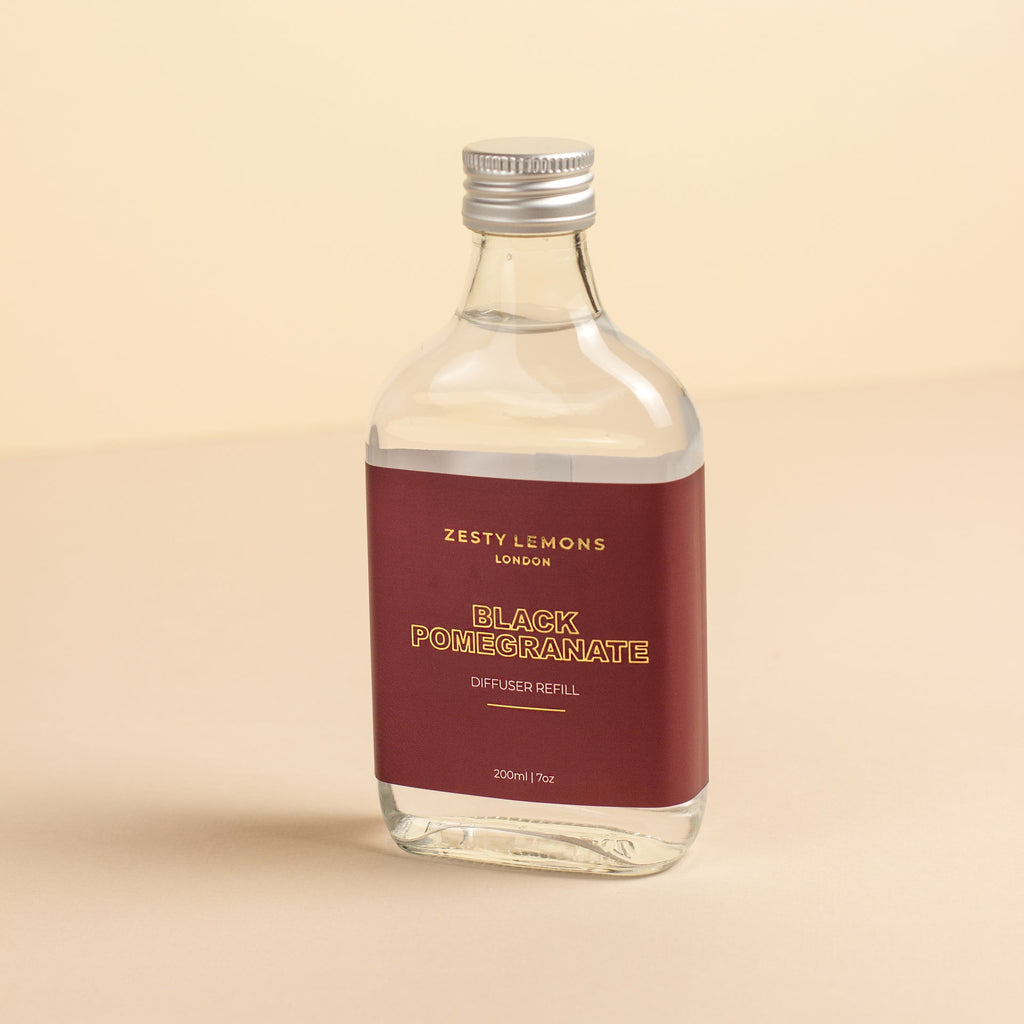 Black Pomegranate: 200ml Diffuser Refill