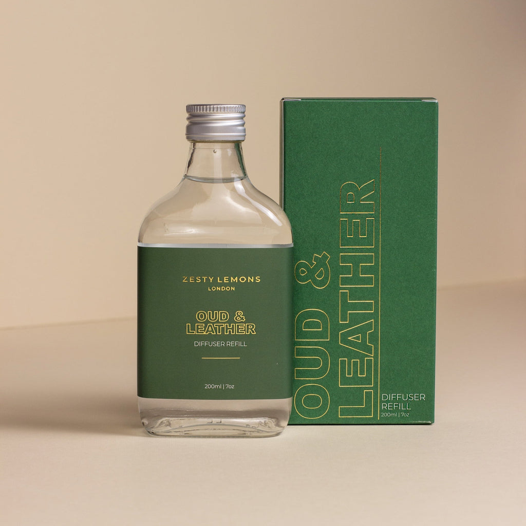 Oud & Leather: 200ml Diffuser Refill
