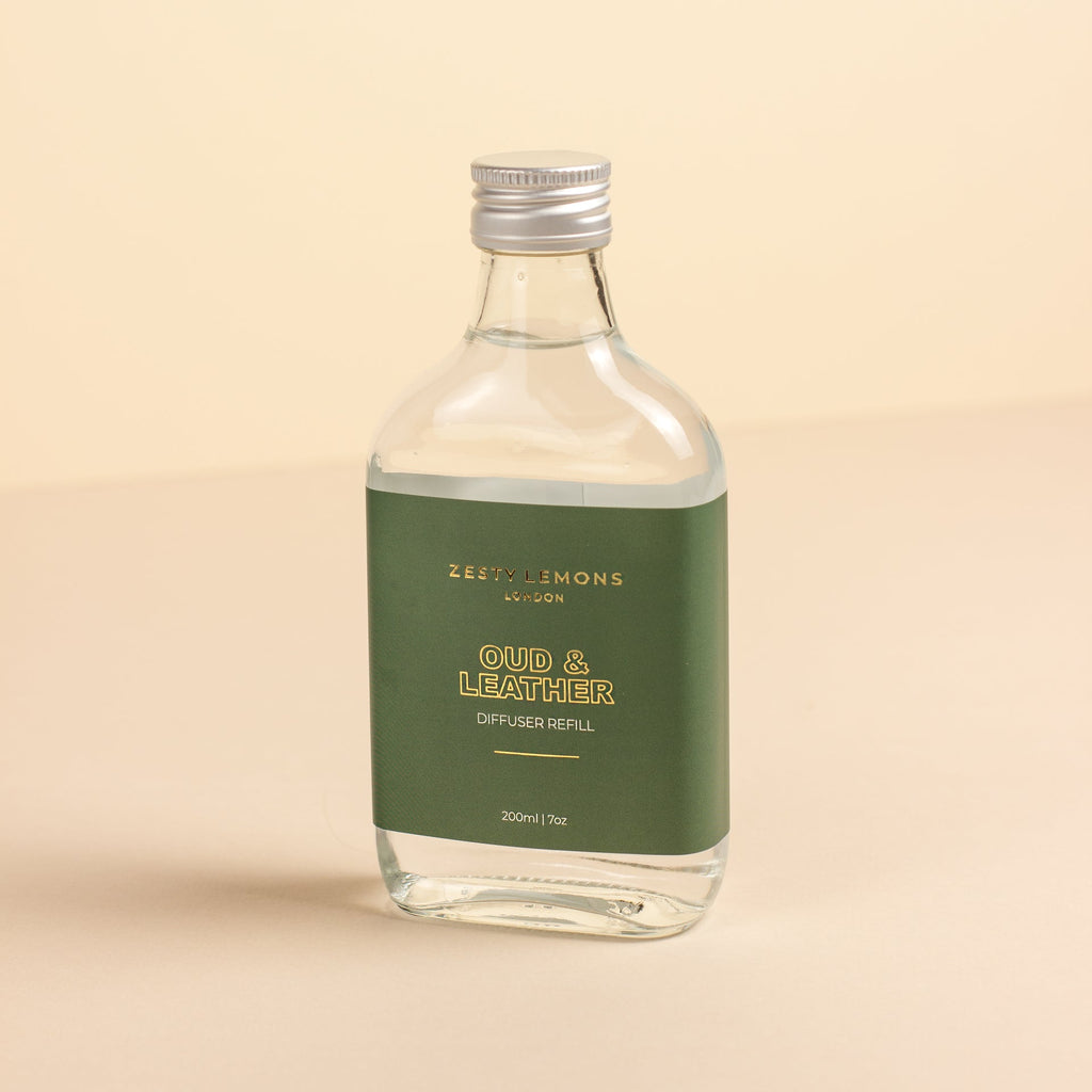 Oud & Leather: 200ml Diffuser Refill