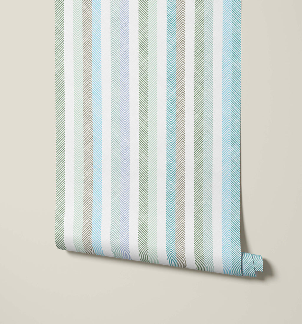 Zig Stripe Wallpaper