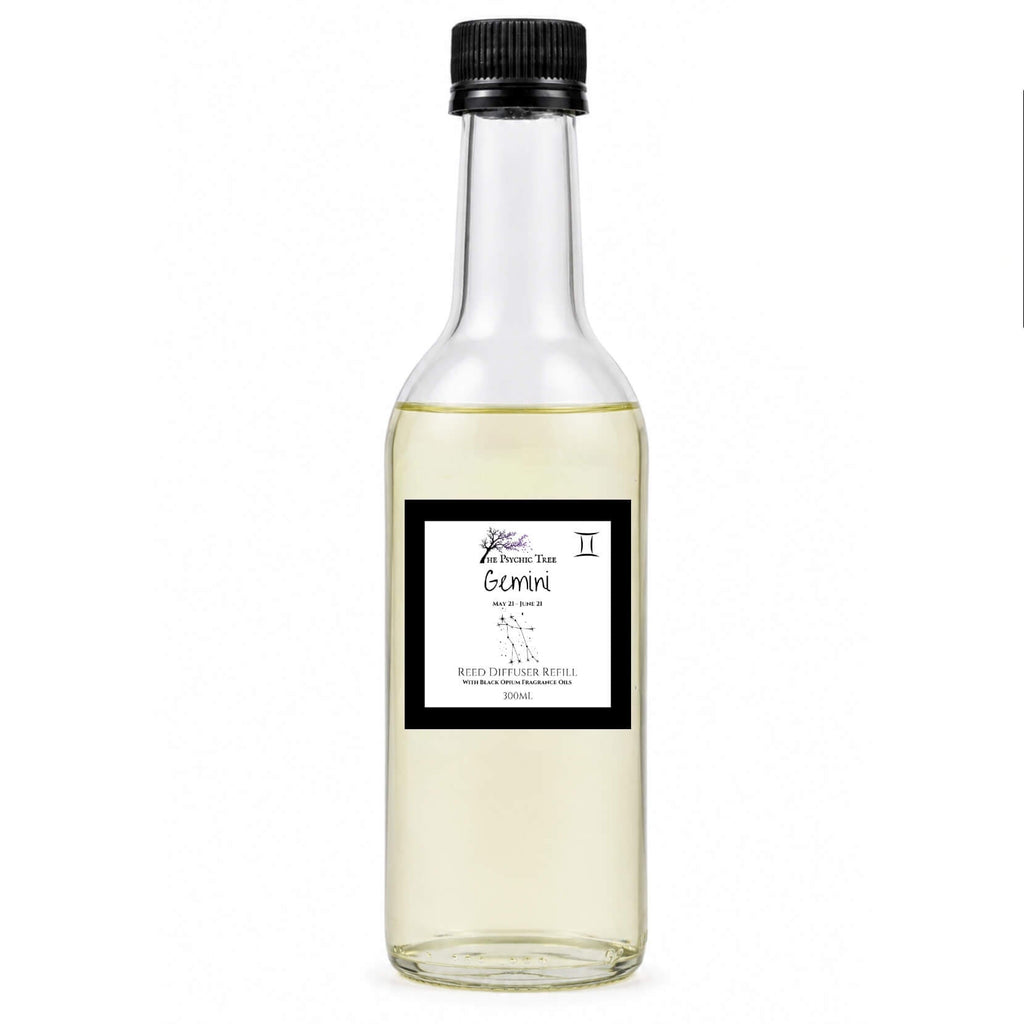 Gemini Sign of the Zodiac Crystal Infused Reed Diffuser