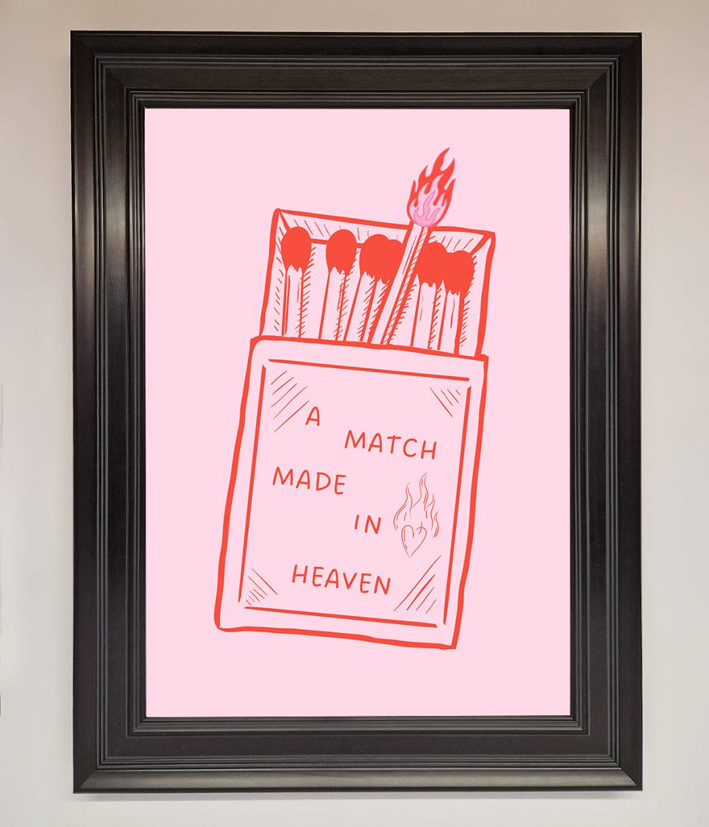 A Match Made In Heaven Framed Wall Art