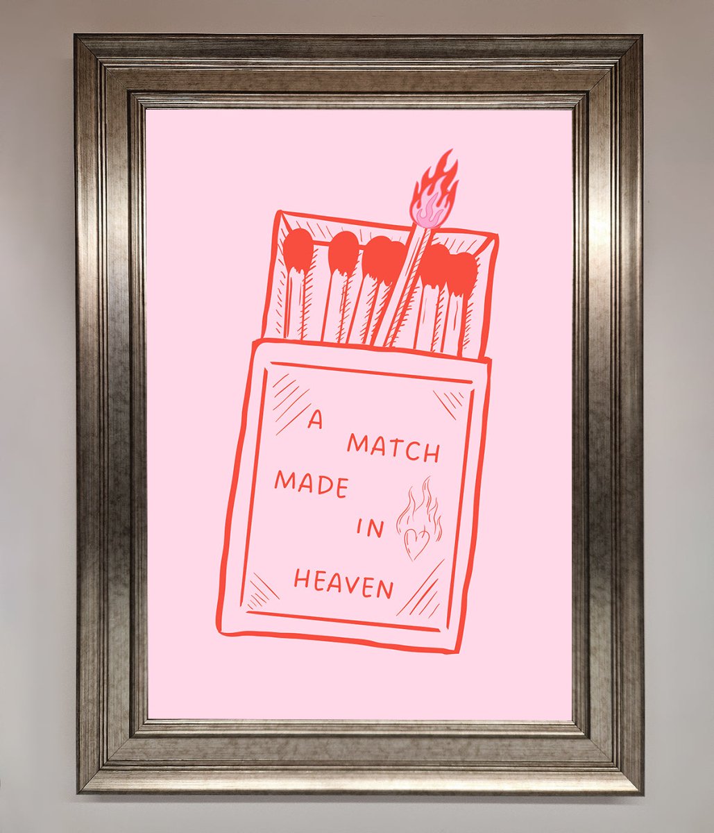 A Match Made In Heaven Framed Wall Art