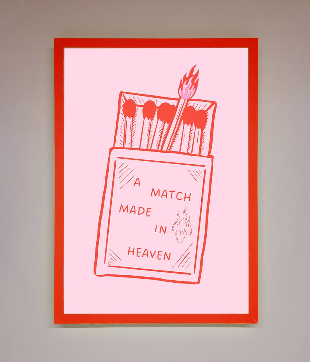 A Match Made In Heaven Framed Wall Art