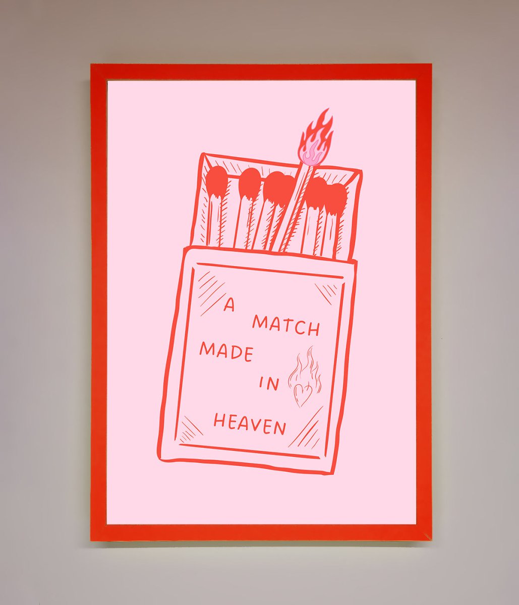 A Match Made In Heaven Framed Wall Art