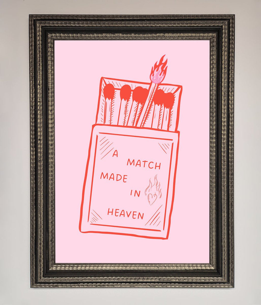 A Match Made In Heaven Framed Wall Art