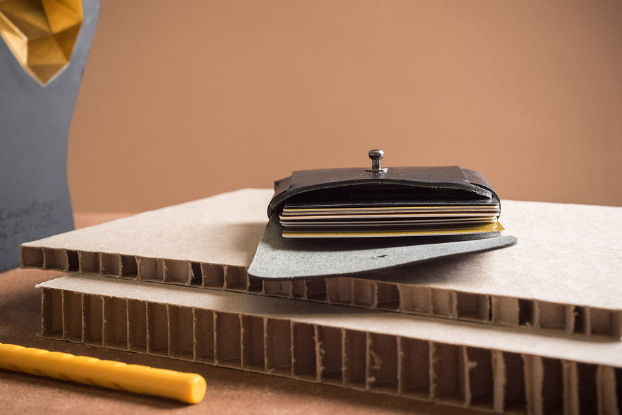 Plump Pouchie Leather Wallet – Compact & Eco-Conscious Design by Craftory at brixbailey.com