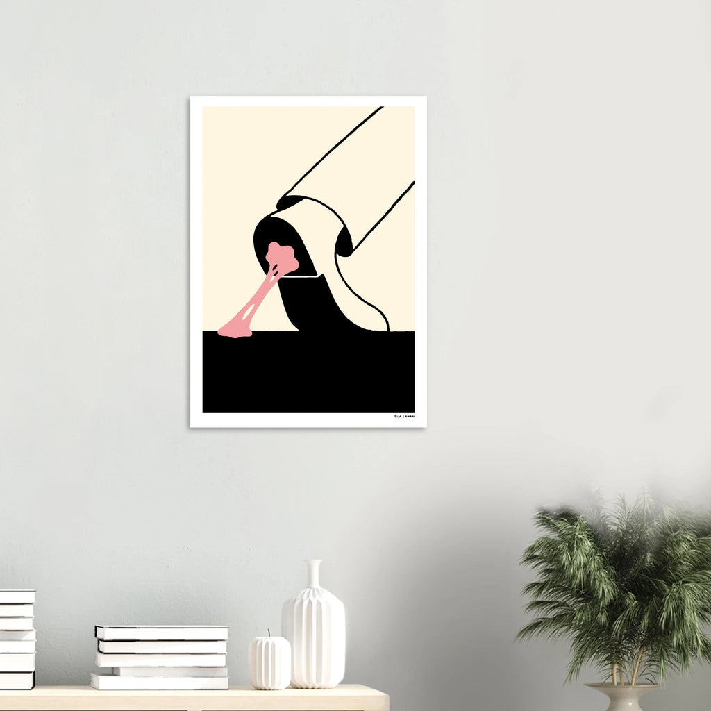 Stuck Print by Tim Lahan