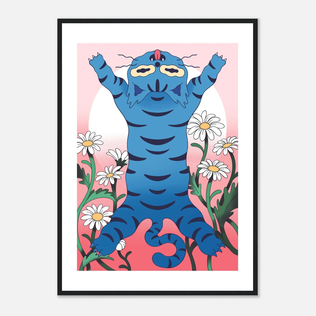 Cat's Whole Life Framed Print