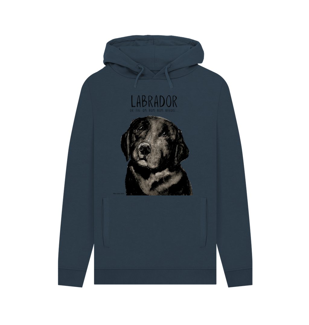 The Snack Sensei Hoodie: Featuring the Black Labrador