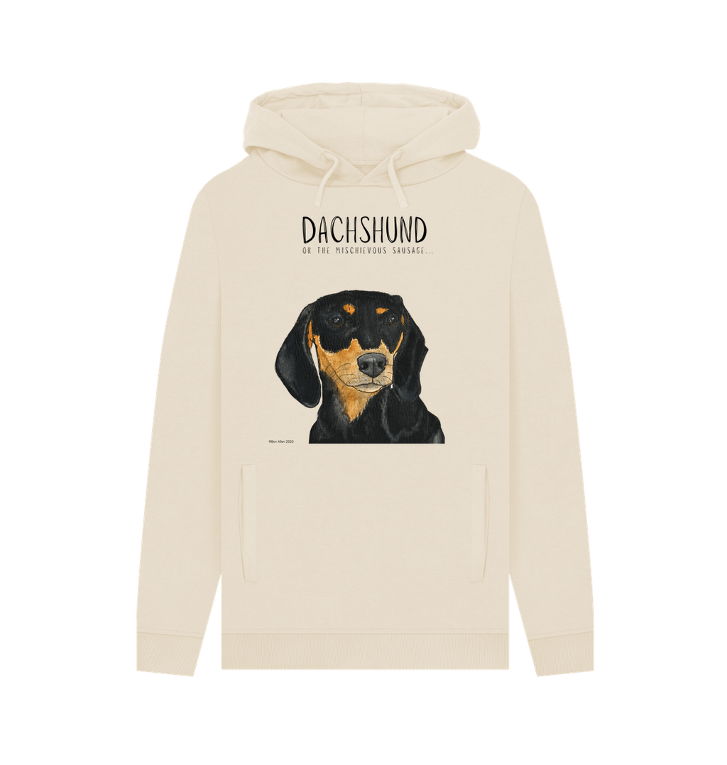 Black & Tan Dachshund Hoodie – Small Legs, Big Attitude!
