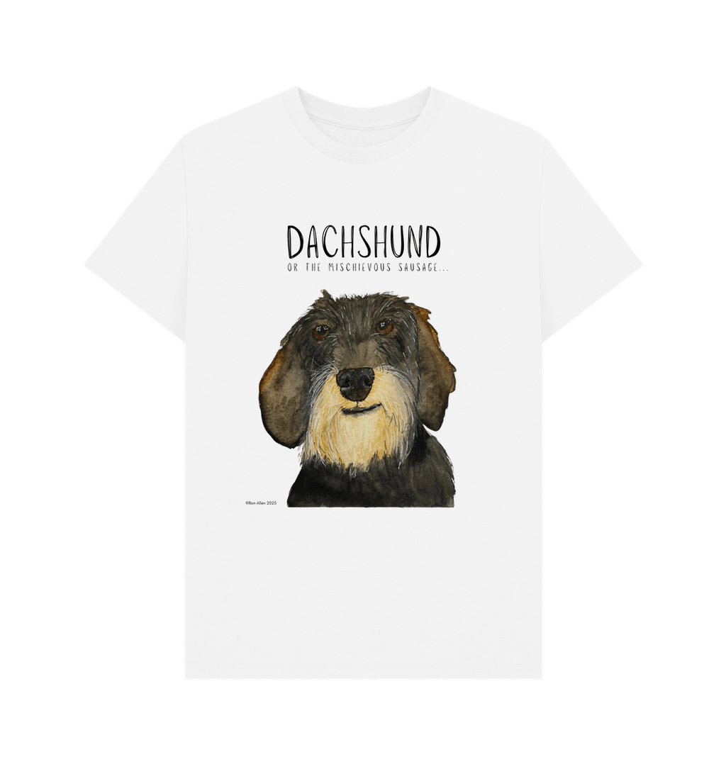 Wire Haired Dachshund Tee – Mischievous Hot Dog Energy!