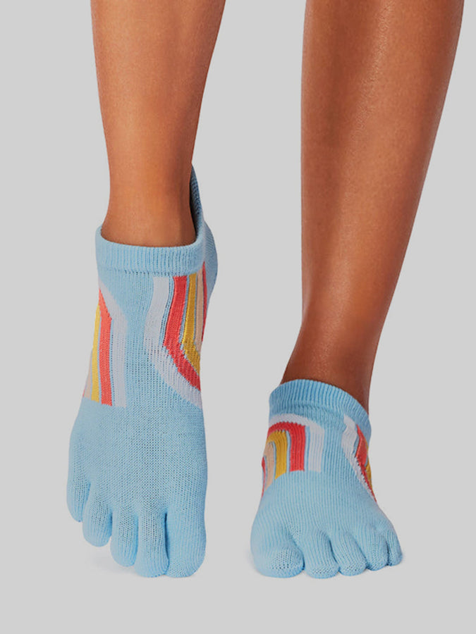 Low Rise Full Toe Yoga Grip Socks for Women