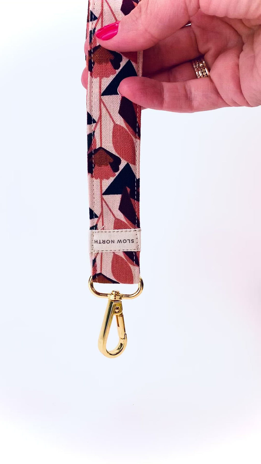 Wristlet Keychain Blush Florence