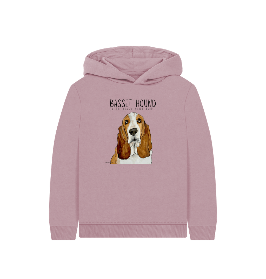 Basset Hound Child’s Hoodie: The Ultimate Guilt Trip, Now in Hoodie Form!
