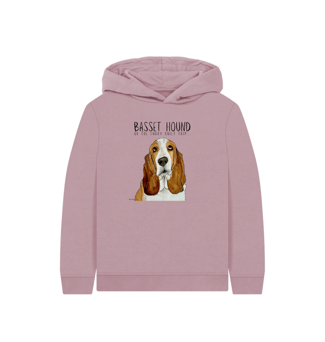 Basset Hound Child’s Hoodie: The Ultimate Guilt Trip, Now in Hoodie Form!