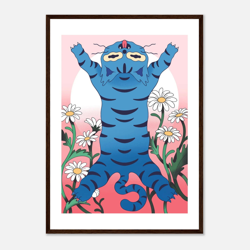 Cat's Whole Life Framed Print