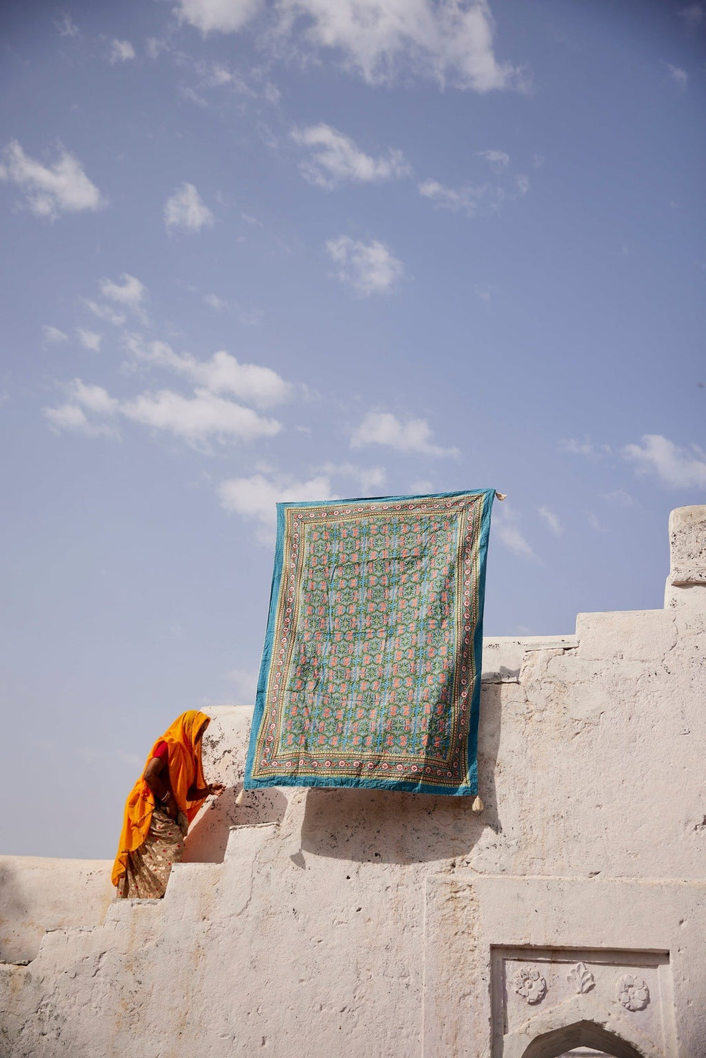 Topanga Throw in Blue