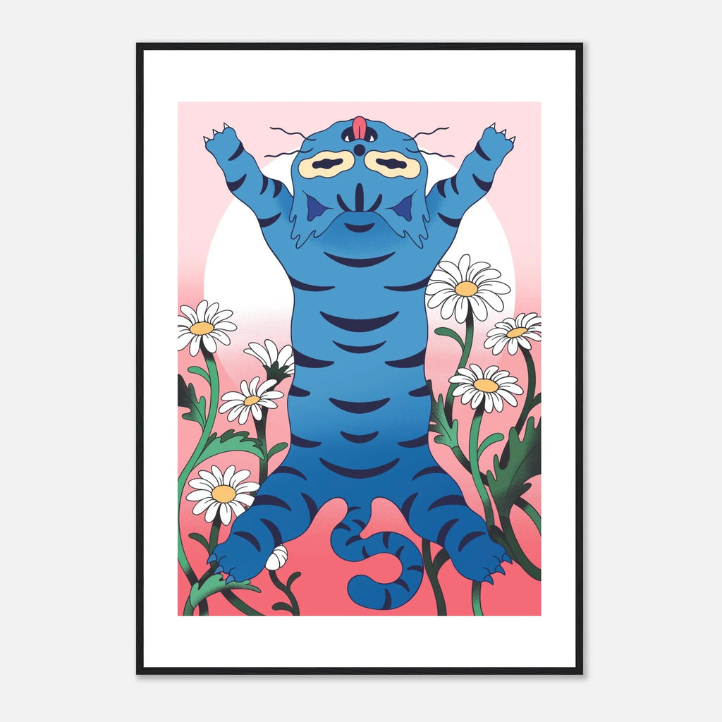 Cat's Whole Life Framed Print