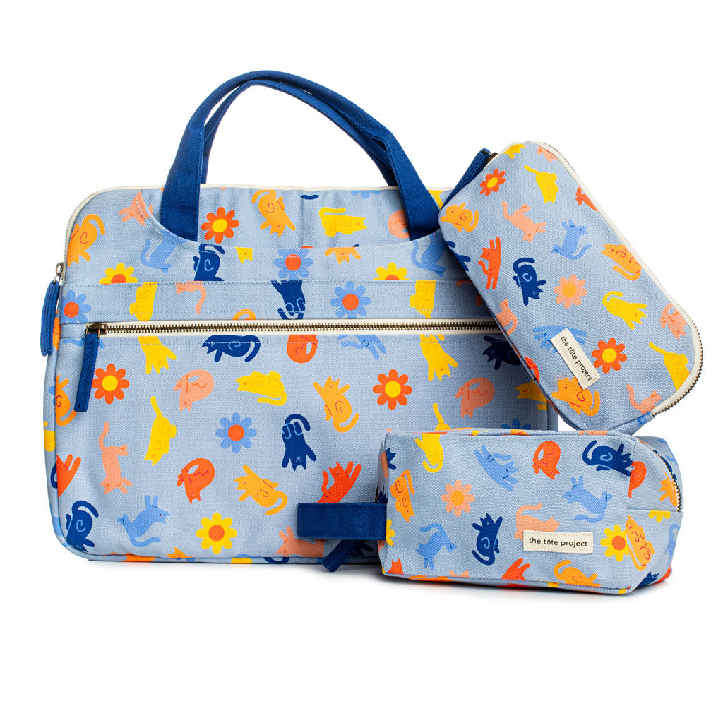 Meow Meadow Laptop Case for Cat Lovers