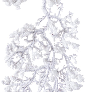 Realistic snow-dusted frosted garland for winter dÃ©cor, naturalistic foliage with dimensional depth  

*(99 characters)* by sostter at brixbailey.com