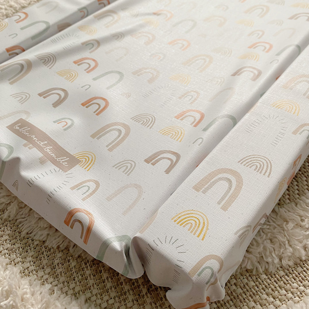 Standard Changing Mat - Abstract Rainbow Print