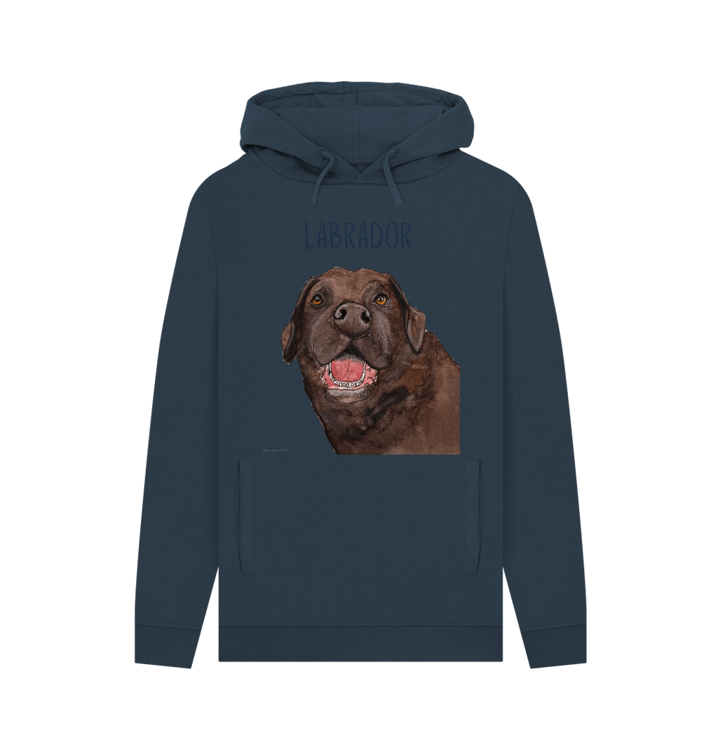 The Snack Sensei Hoodie: Featuring the Chocolate Labrador