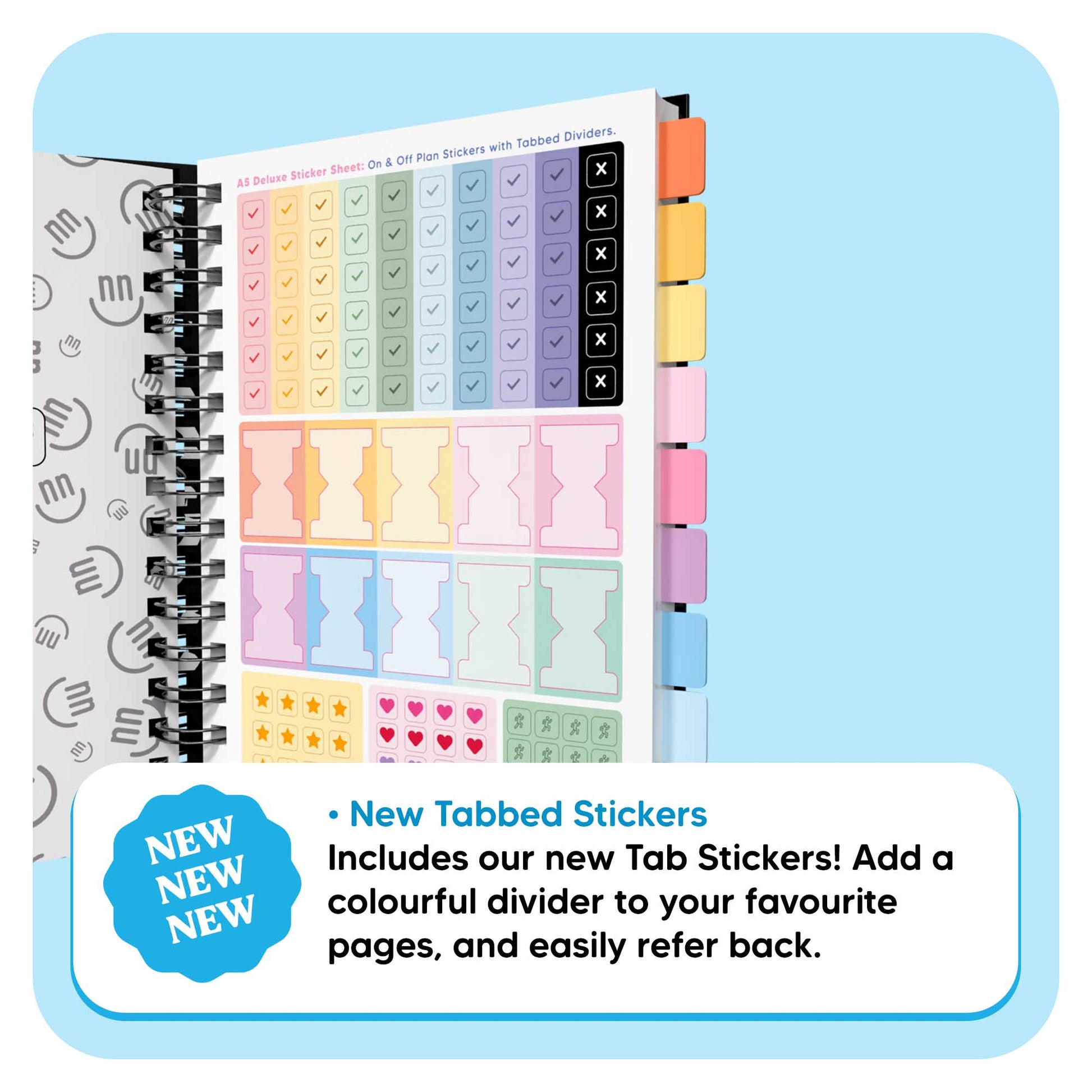 Academic Undated Spiral Journal