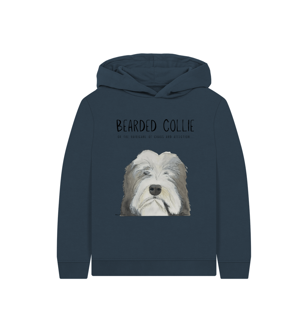 The Bearded Collie Hoodie: A Hairicane of Cozy Chaos for Kids