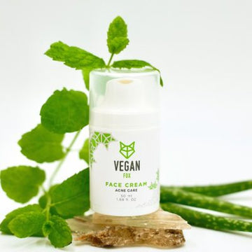 Vegan Fox Acne Care Face Cream – Clear & Soothe Skin Naturally by Vegan Fox at www.brixbailey.com