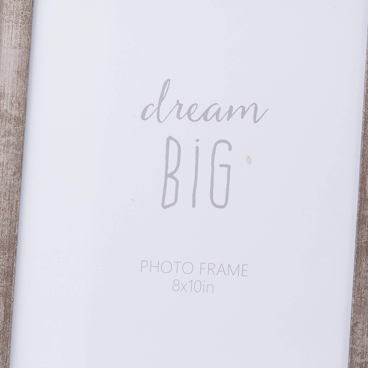 Distressed silver convex photo frame with solid wood construction for 8x10 pictures by RoomLondon at brixbailey.com