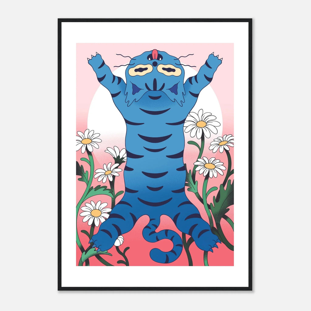 Cat's Whole Life Framed Print