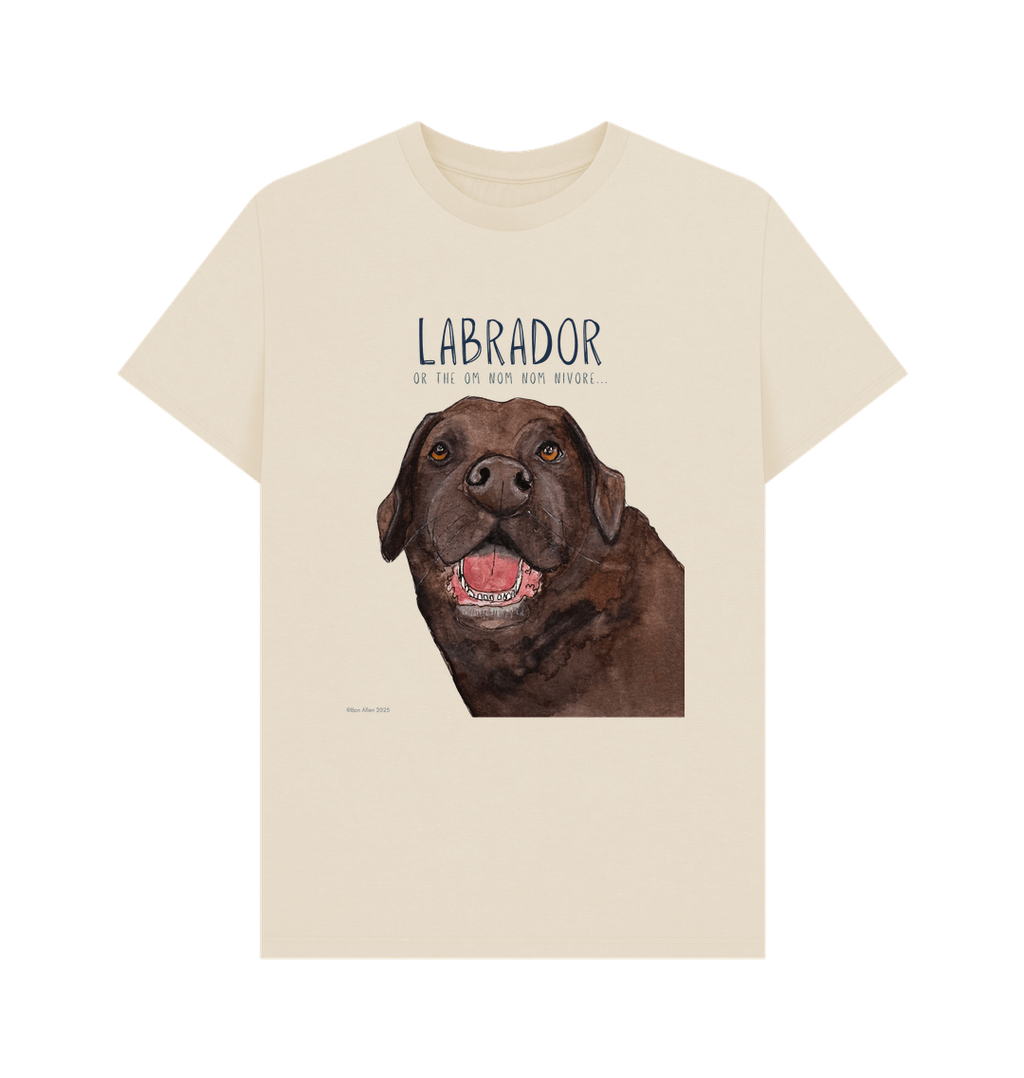 Snack Goals & Tail Wags: The Chocolate Labrador Men’s Tee