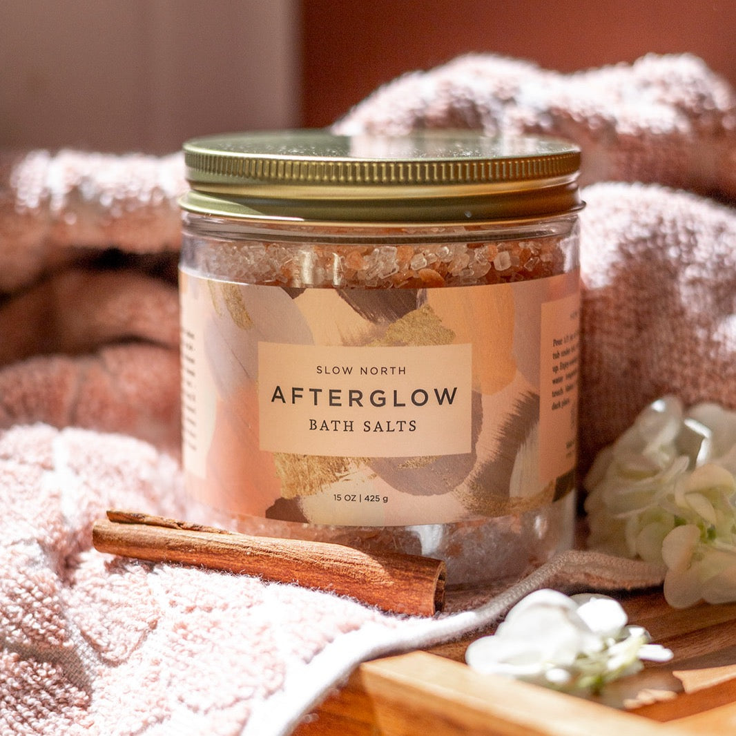 Afterglow Bath Salts 15 oz Jar