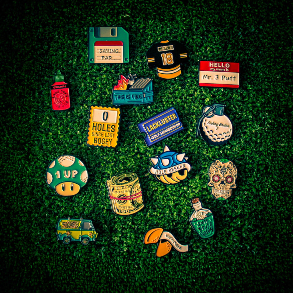 Mystery Ball Marker Bundle Pack of 5