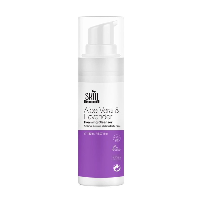 Aloe Vera and Lavender Foaming Cleanser 150ml