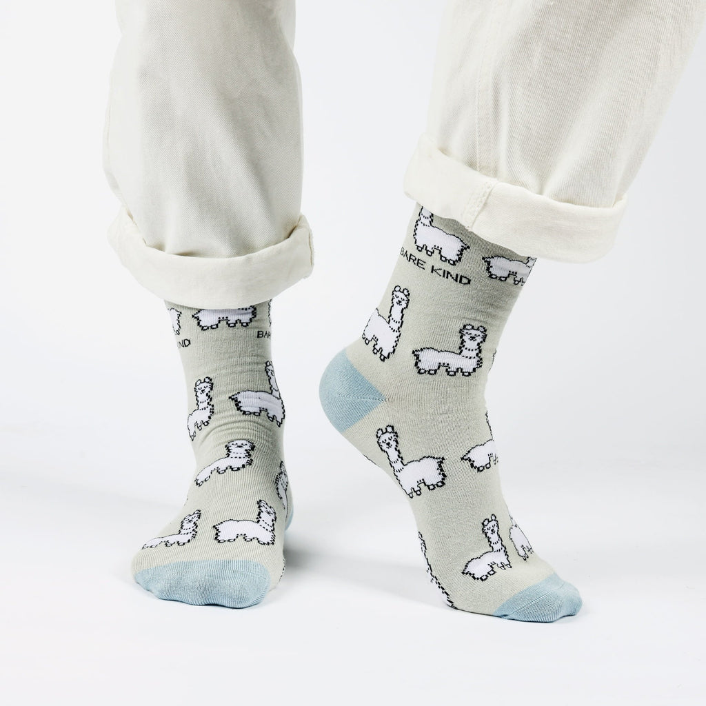 Blue Farm Animals Bundle of 3 Bamboo Sock Set