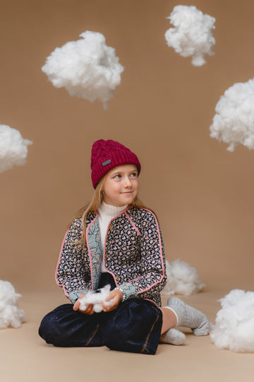 Kids' Cable Hat – 100% Baby Alpaca Wool, Stylish & Durable by Alpaka at brixbailey.com