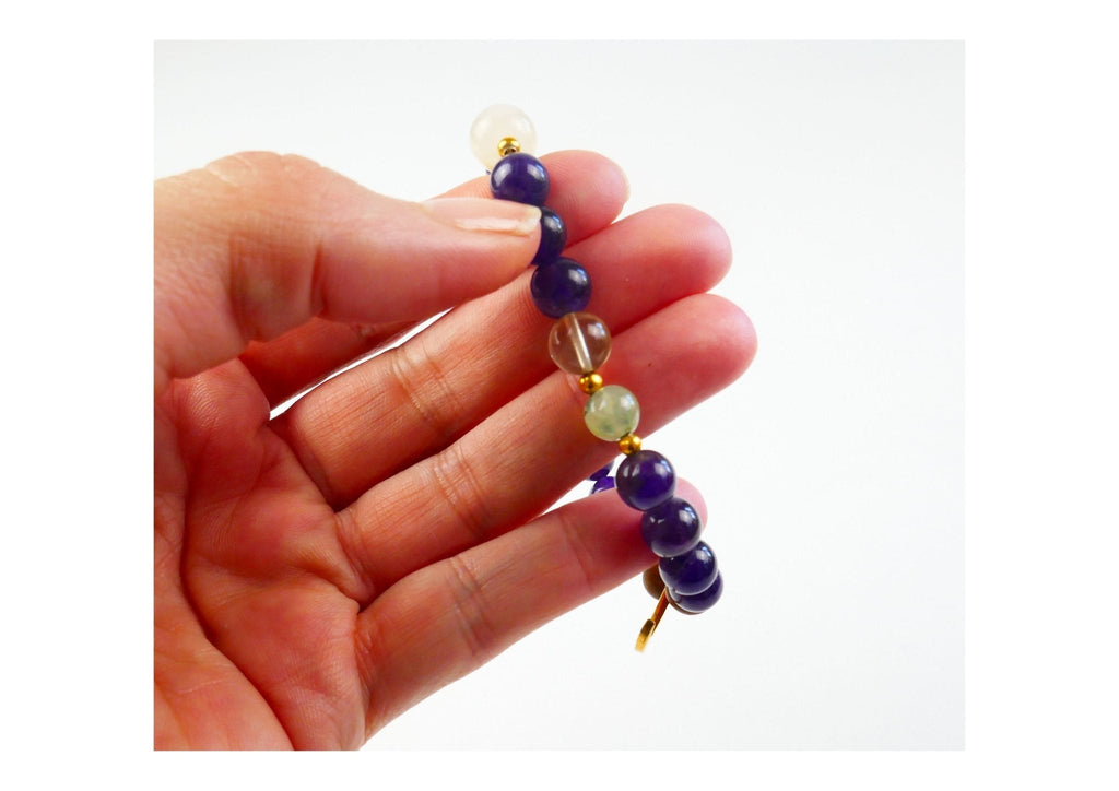 Amethyst Mala Bracelet