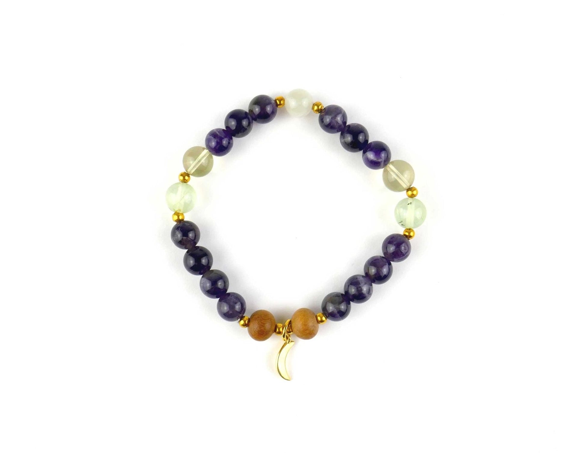 Amethyst Mala Bracelet