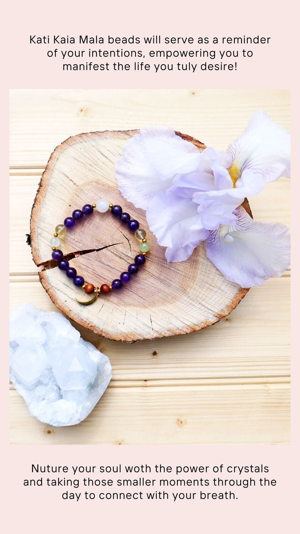 Amethyst Mala Set