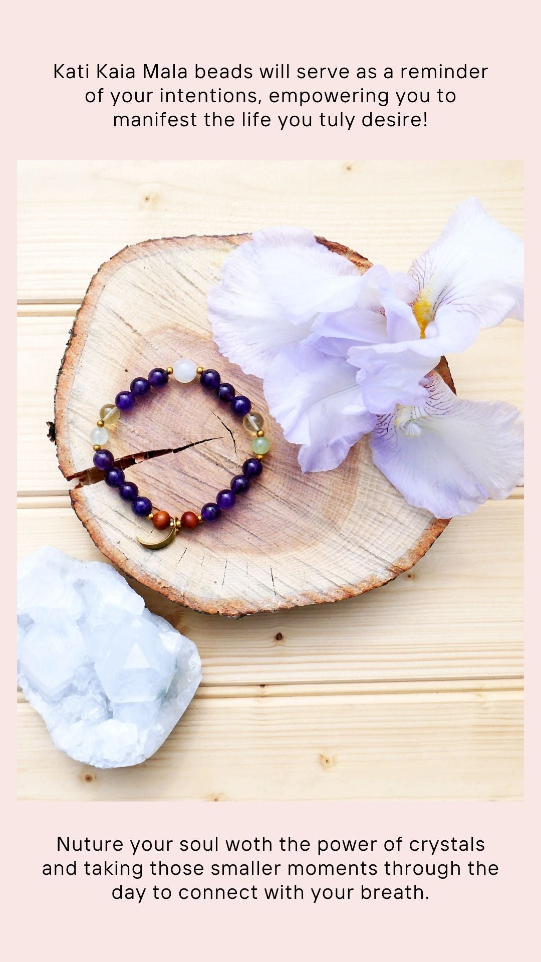 Amethyst Mala Set